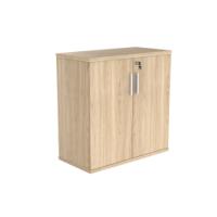 Astin 2 Door Cupboard Lockable 800x400x816mm Canadian Oak KF823940