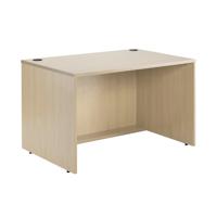 Jemini Reception Modular Straight Desk Unit 1200x800x740mm Maple 1200MASAMA