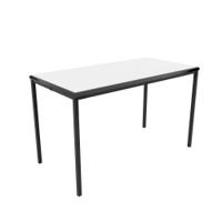 Jemini Titan Multipurpose Classroom Table 1200x600x760mm Grey/Black KF882425