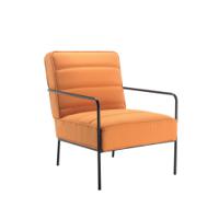 Jemini Wire Frame Reception Armchair 620x880x830mm Mustard KF90477