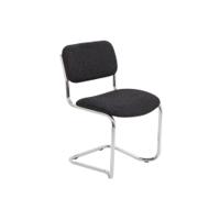 Jemini Summit Meeting Chair 490x565x835mm Charcoal KF90507