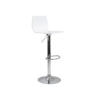 Jemini Stork High Stool 450x410x830-1040mm White KF90509