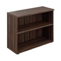 Avior Executive Bookcase 1005x404x800mm Dark Walnut KF90614