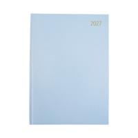 Desk Diary Week To View A4 Soft Blue 2027 FS669371