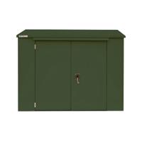 Safestor Richmond Metal Garden Shed Fir Green SFSC016-318