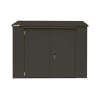 Safestor Richmond Metal Garden Shed Dark Grey SFSC016-315