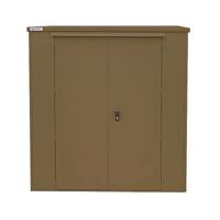 Safestor Harrogate Metal Garden Potting Shed Clay Brown SFSC017-317