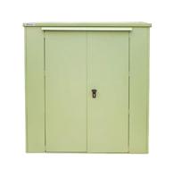 Safestor Harrogate Metal Garden Potting Shed Lakeland Light Green SFSC017-319