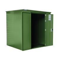Safestor Ryedale Metal Storage Unit Lakeland Light Green SFSC018-319