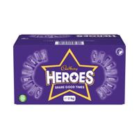 Cadbury Heroes Chocolates Bulk Share Box 2kg 4263470