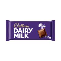 Cadbury Dairy Milk Chocolate Bar 110g 4057359