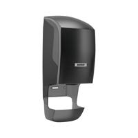 Katrin Plastic Dispenser w/Core Catcher For System Wc Roll Black 77472