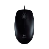 Logitech B100 Optical Mouse USB 800dpi Black 910-003357