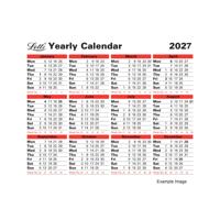 Letts Yearly Calendar 2027
