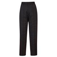 Portwest Womens Elasticated Trousers L Blk