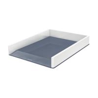 Leitz WOW Letter Tray Dual Colour White/Grey 53611001