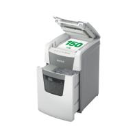 Leitz IQ Autofeed Office 150 Automatic Cross-Cut Paper Shredder P-4 White 80131000