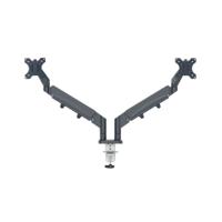 Leitz Ergo Dual Monitor Arm Dark Grey 65370089