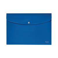 Leitz Recycle Document Wallet Plastic A4 Blue (Pack of 10) 46780035