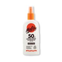 Malibu SPF 50 Sun Lotion Spray 200ml SUMAL141