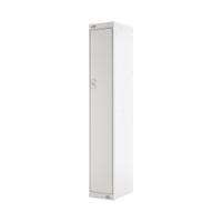 Single Compartment Locker 300x300x1800mm Light Grey Door MC00002