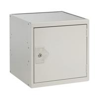 One Compartment Cube Locker 450x450x450mmm Light Grey Door MC00098