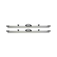 Arnos Hang-A-Plan Binders with Handles A0 Silver Pack of 2 D102A2PK