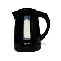 Igenix 1.7 Litre Jug Kettle Cordless Black (3kW jug kettle with rapid boil) IG7205