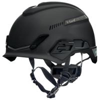 MSA V-Gard H1 Tri-Vented Safety Helmet Black