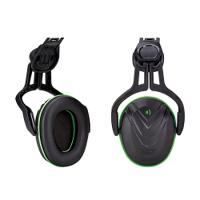 MSA V-Gard Helmet Mounted Ear Defender Low Green