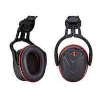 MSA V-Gard Helmet Mounted Ear Defender High Red