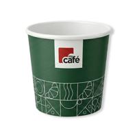 MyCafe Single Wall Non-Plastic Paper Hot Cups 4oz (Pack of 50) MYC10294