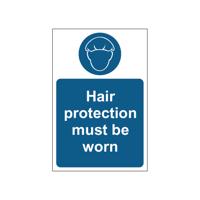 MyCafe Hair Protection Must Be Worn Sign 1.2 PP 200x300 MYC10686