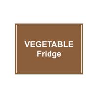 MyCafe Vegetable Fridge Sign Self Adhesive Vnl 150x200 MYC10712