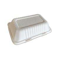 MyCafe Bagasse Meal Box 9x6 Inch Pack of 250 MYC10941