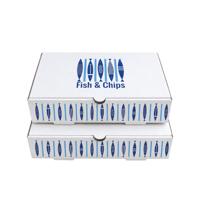 MyCafe Fish and Chip Box Medium Pack of 100 MYC10952