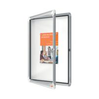 Nobo Premium Plus Outdoor Magnetic Lockable Notice Board 494x667x45mm 4xA4 1902577