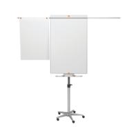 Nobo Piranha Mobile Flipchart and Drywipe Easel Blue/Silver 1901920