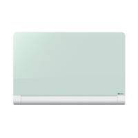 Nobo Impression Pro Glass Magnetic Whiteboard Concealed Pen Tray 1000x560mm White 1905191