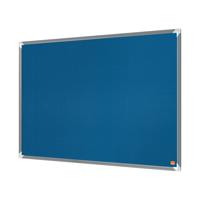 Nobo Premium Plus Felt Notice Board 600 x 450mm Blue 1915187