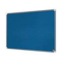 Nobo Premium Plus Felt Notice Board 1200 x 900mm Blue 1915189