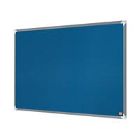 Nobo Premium Plus Felt Notice Board 1500 x 1200mm Blue 1915191