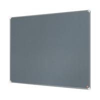 Nobo Premium Plus Felt Notice Board 1200 x 900mm Grey 1915196