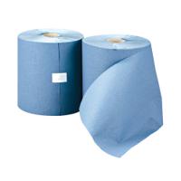 Leonardo 1-Ply Hand Towel Roll Blue (6 Pack) RTB200NDS