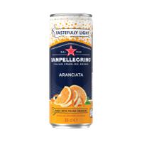 San Pellegrino Aranciata Orange 330ml Can (Pack of 24) 12516073