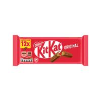 Nestle KitKat 2 Finger Milk Chocolate Bar Pack of 12 12604149