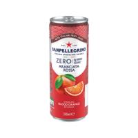 San Pellegrino Zero Fruit Beverages Orange 330ml Pack of 24 12602787