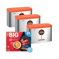 Nescafe Azera 500g x3 + FOC Big Biscuit Box