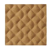 ARCHYI Frameless Ripple Cork Tile 200x200mm WT0529033