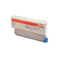 Oki C823 7K Toner Cartridge Yellow 46471101